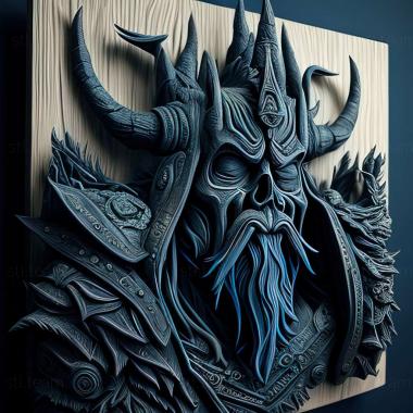 3D модель Игра World of Warcraft Гнев Короля-лича (STL)